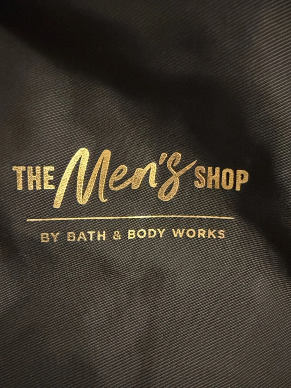 Bath & Body Works Men’s Shop Duffle Bag-Black NWT